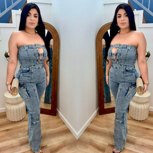 Bonita Denim Jumpsuit