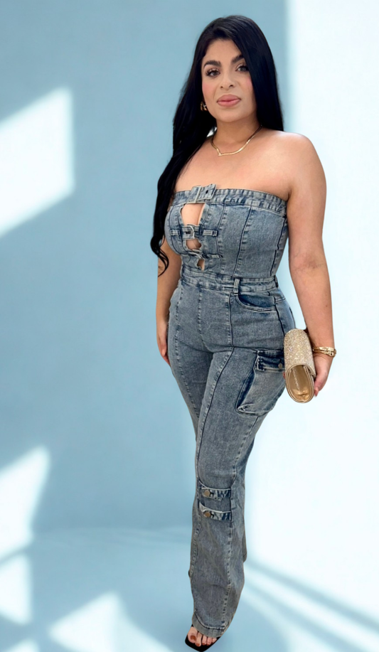 Bonita Denim Jumpsuit
