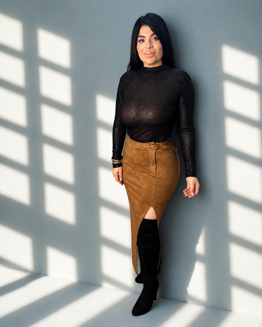 Iconic Open Back Bodysuit Top